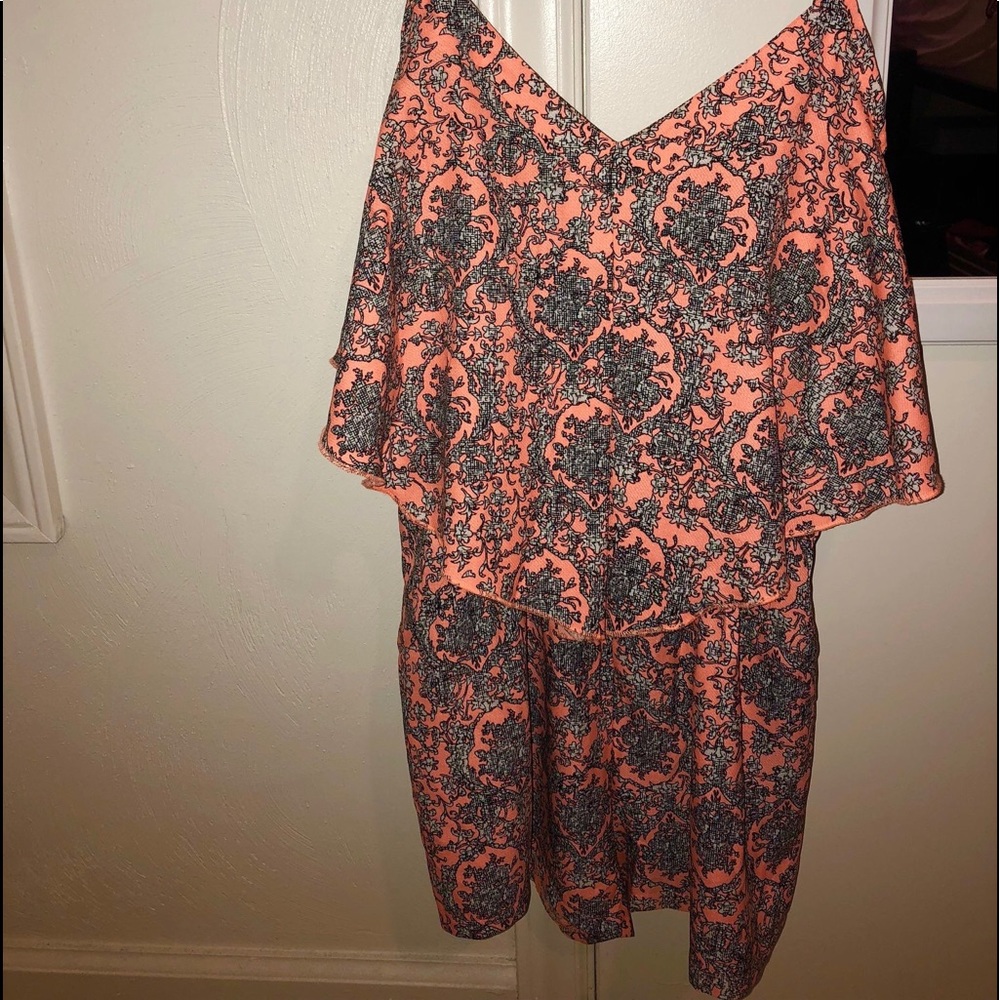 SOHO Neon Pink Romper